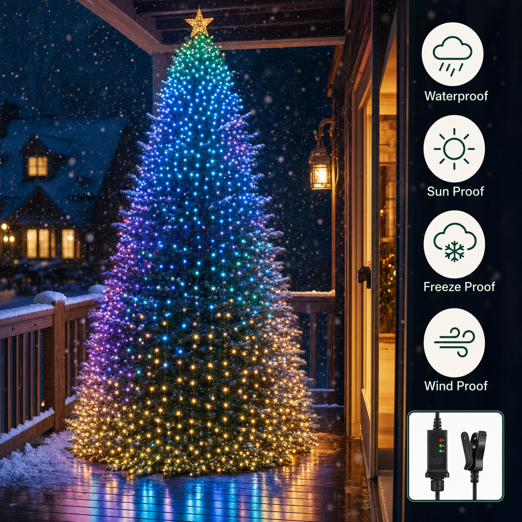 Merryhaus™ Smart Christmas Tree Lights