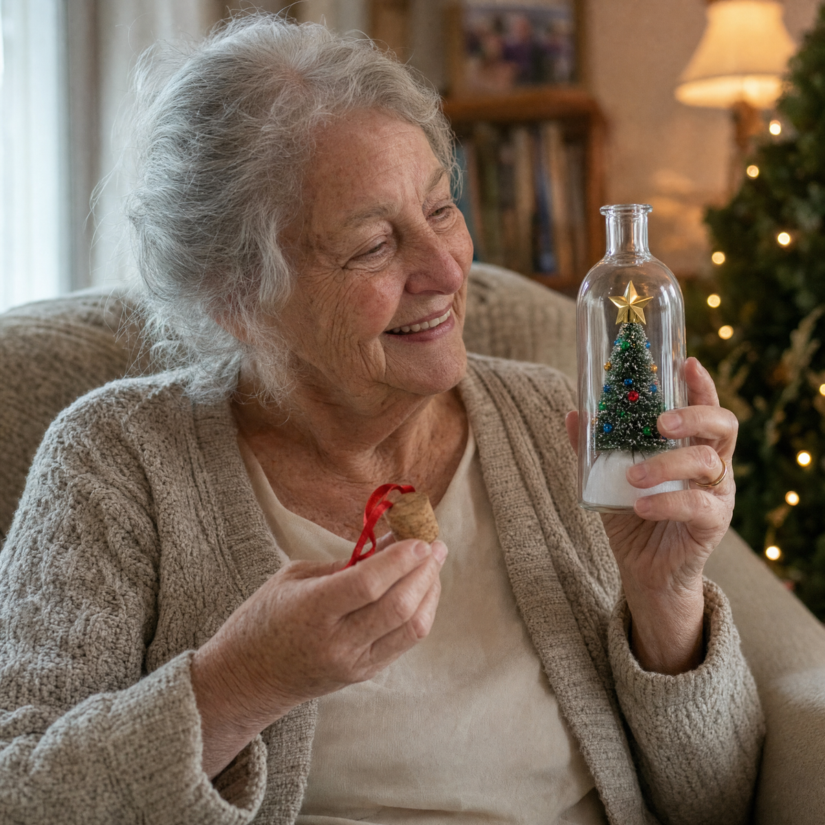Merryhaus™ Message in a Bottle Ornament